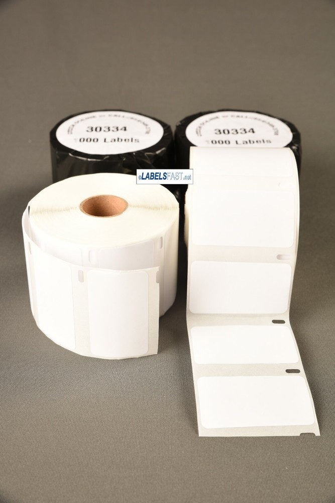 4 Rolls - Compatible DYMO 30334 - 1,000 Labels/Roll