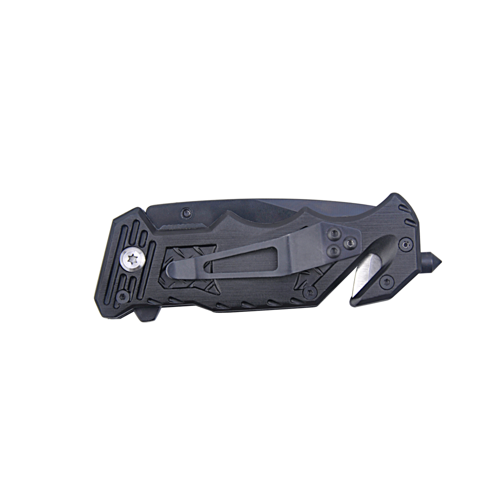 Personalized Firefighter Survival Knife w/ Fire Fighter Emblem