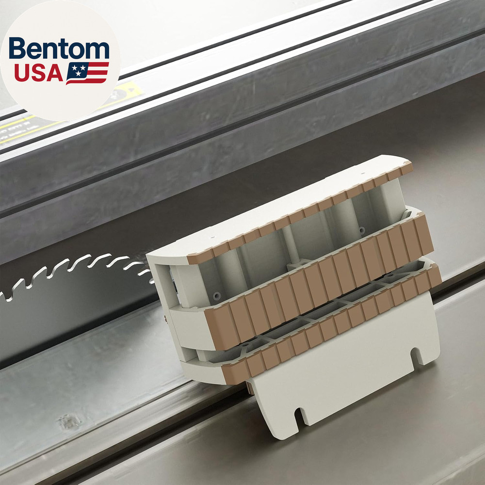 Push Block for Table Saws, Router Tables, Band Saws & Jointers - Cuts Safe - Eas