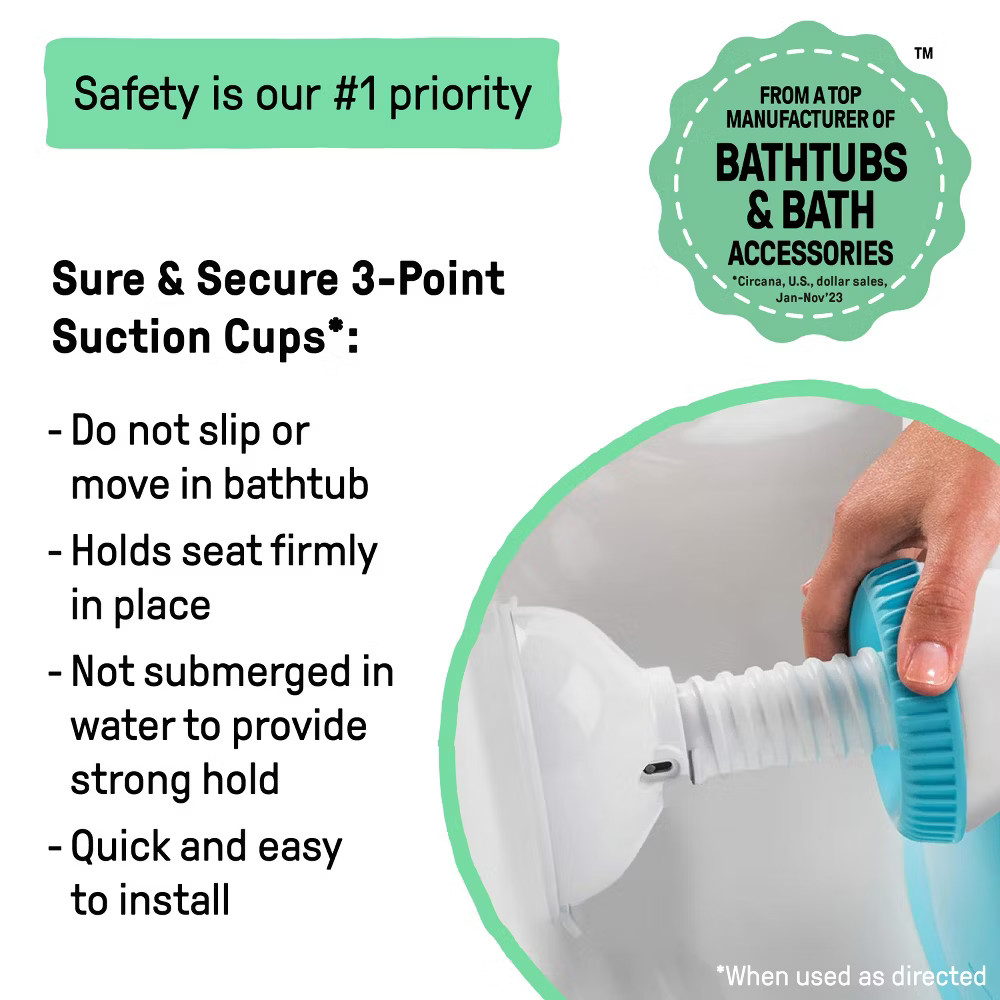 Ingenuity My Bath Seat - Aqua