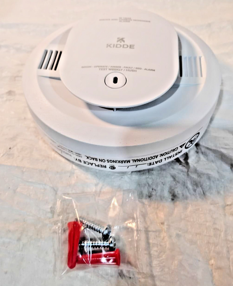 Kidde Smoke & Carbon Monoxide Detector, LED Warning Light Indicators, 30CUD10