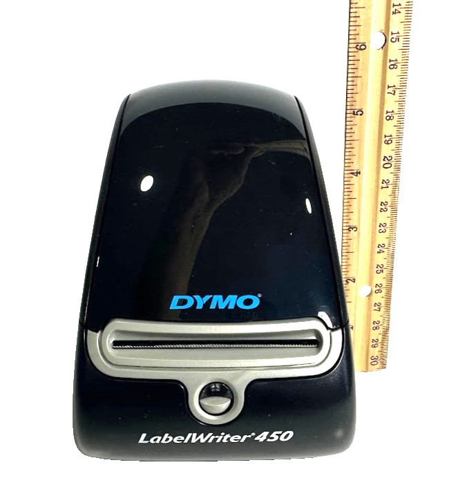Dymo LabelWriter 450 1752264 Label Printer - Black/Silver - Tested