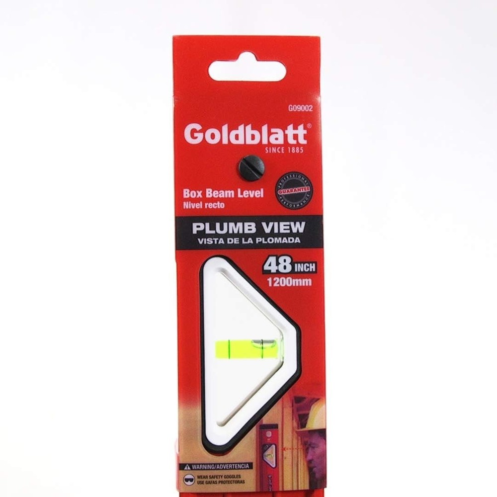 2PC- Box Beam Level Set 48" Aluminum Construction, 4FT, Double View, Verti-Site