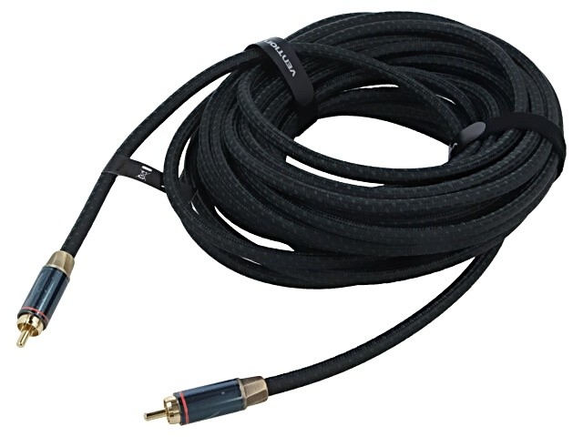 BCTGL cable RCA plug, 10m coating on both sides: gold plated VENTION