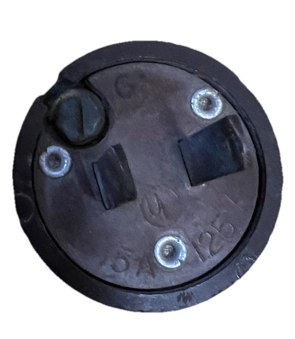 VINTAGE BROWN EAGLE BAKELITE OUTLET GROUND ADAPTER