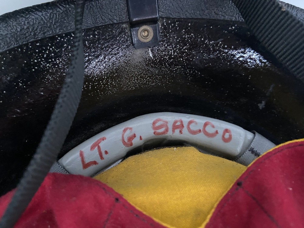 Black Firefighter Helmet