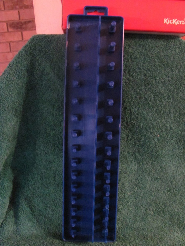 3/8'' Metric Socket Organizer Tool Holder Tray by TOOL SOLUTIONS