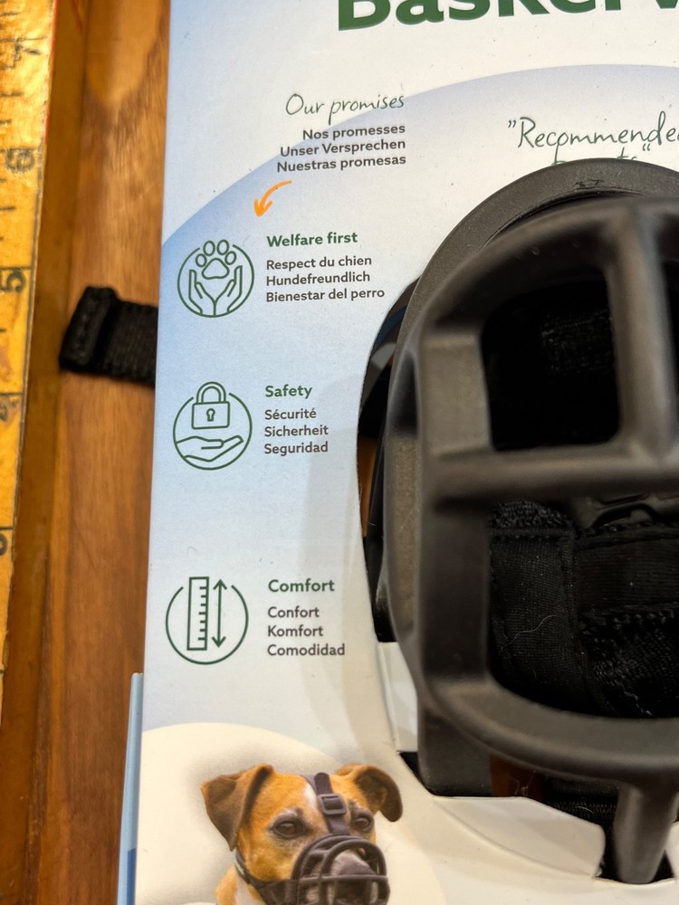 Baskerville Ultra Muzzle Size 2 Black Rubber Breathable