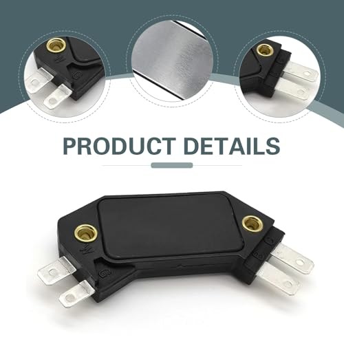 Ignition Control Module, 4 Pins Performance Engine Ignition Controller,