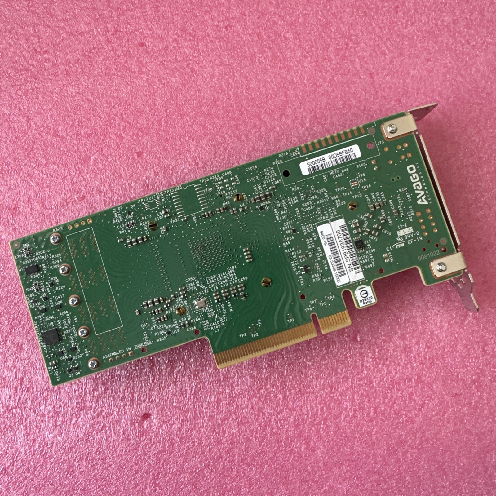 LSI 9400-16i PCIe 3.1 x8 NVMe SAS SATA Tri-Mode HBA Controller ✅ Low Profile