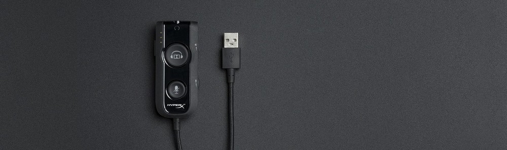HyperX USB audio control box for a HyperX Cloud Revolver (/RT6-24170-HYPERX-NOB)