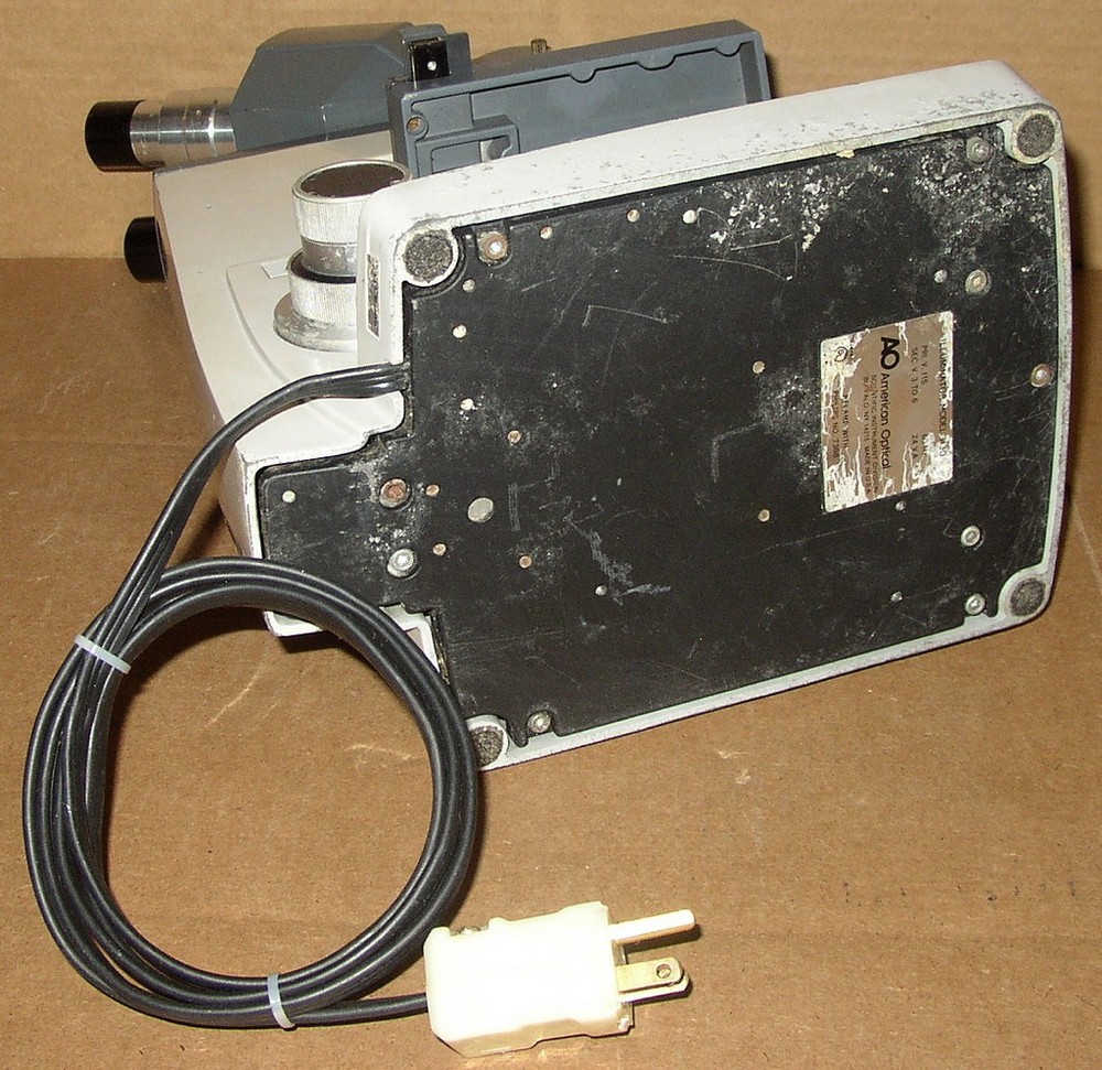 American Optical AO MicroStar One-Ten Microscope + Objectives Condenser *Clean*