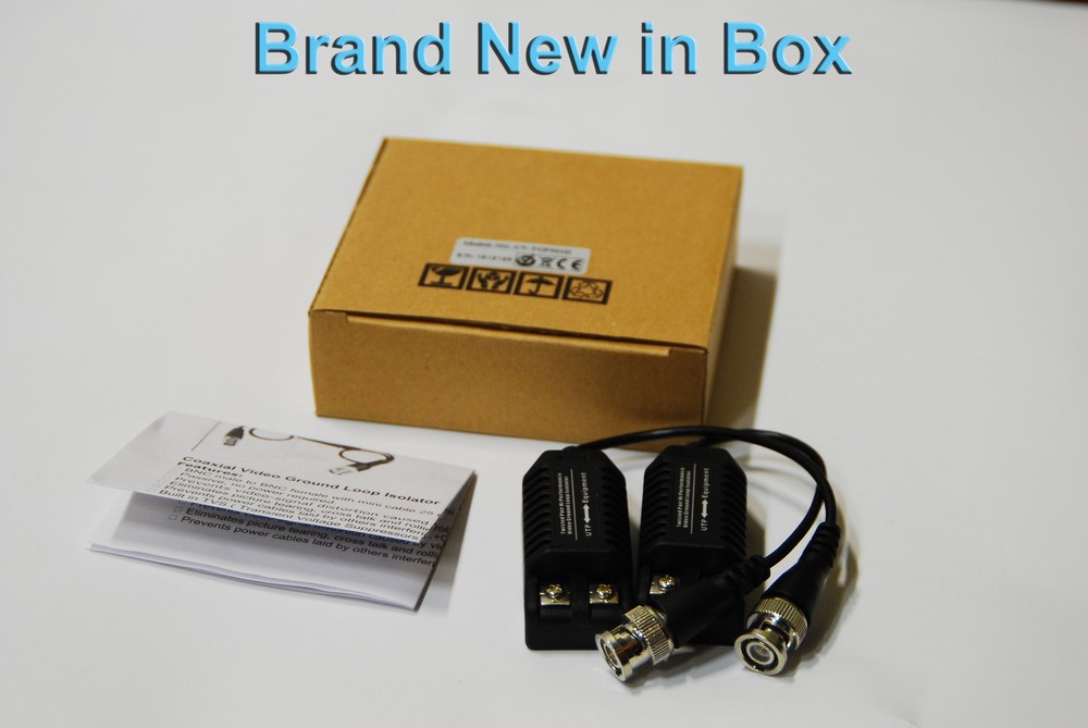 NEW!! Original Jetview Twisted Pair Ground Loop Isolator x 5 pairs