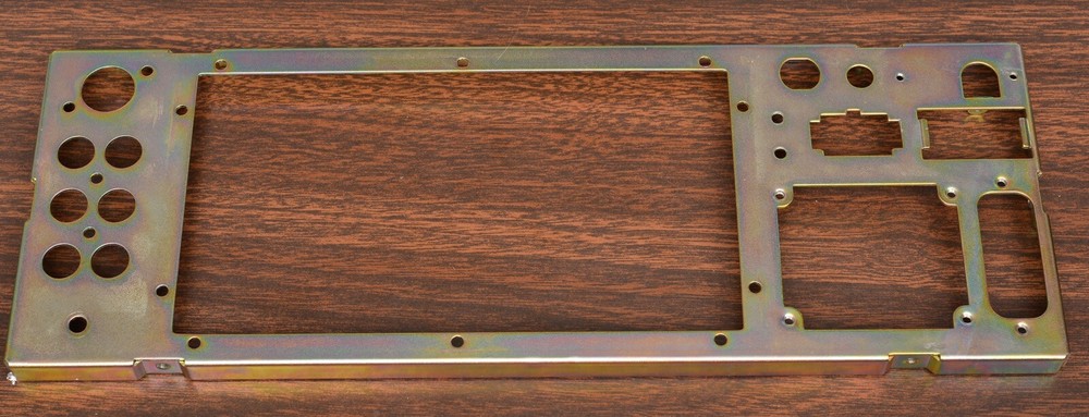 ICOM IC-751 PARTS: REAR CHASSIS PANEL SHEET METAL