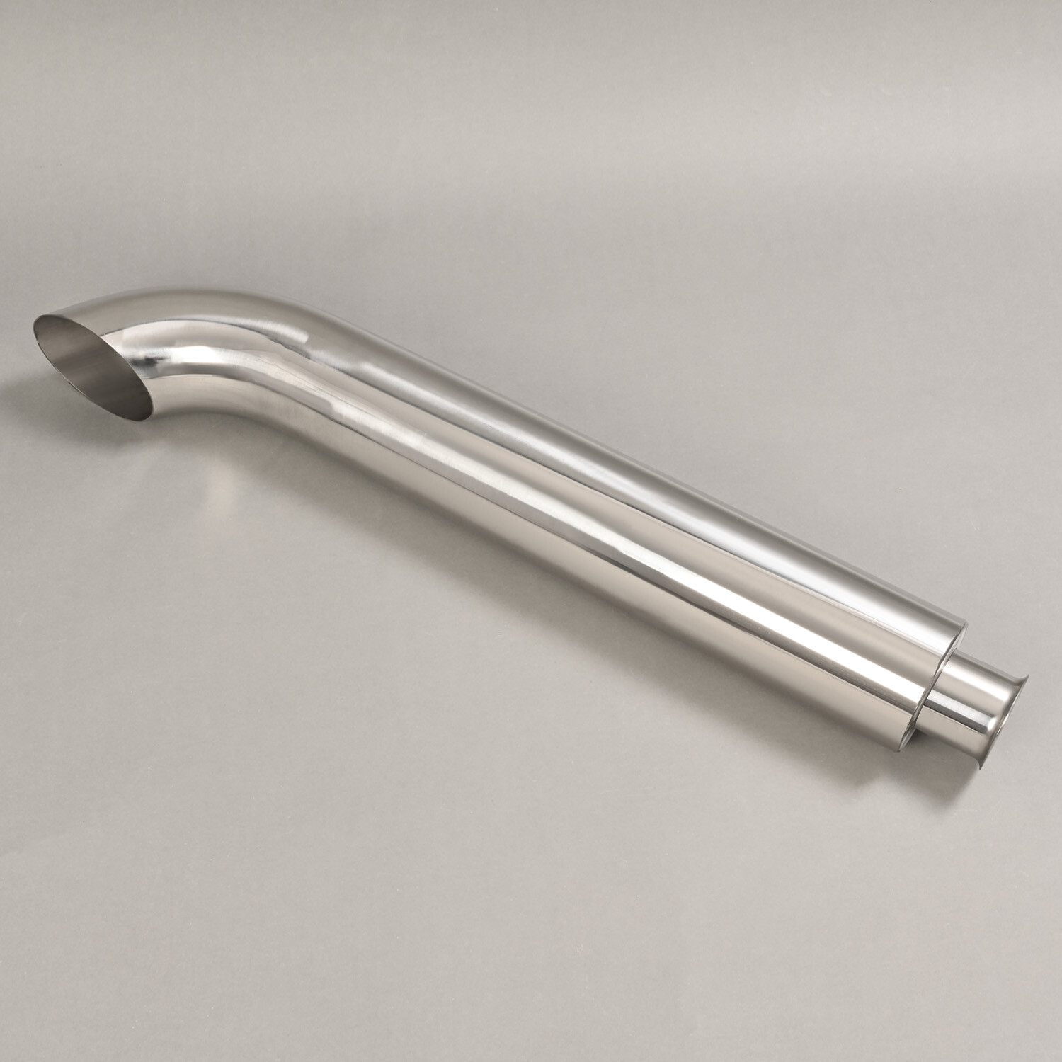 1 X Silvery Polishing Exhaust Pipe For John Deere 3010 3020 4010 4020 Tractor