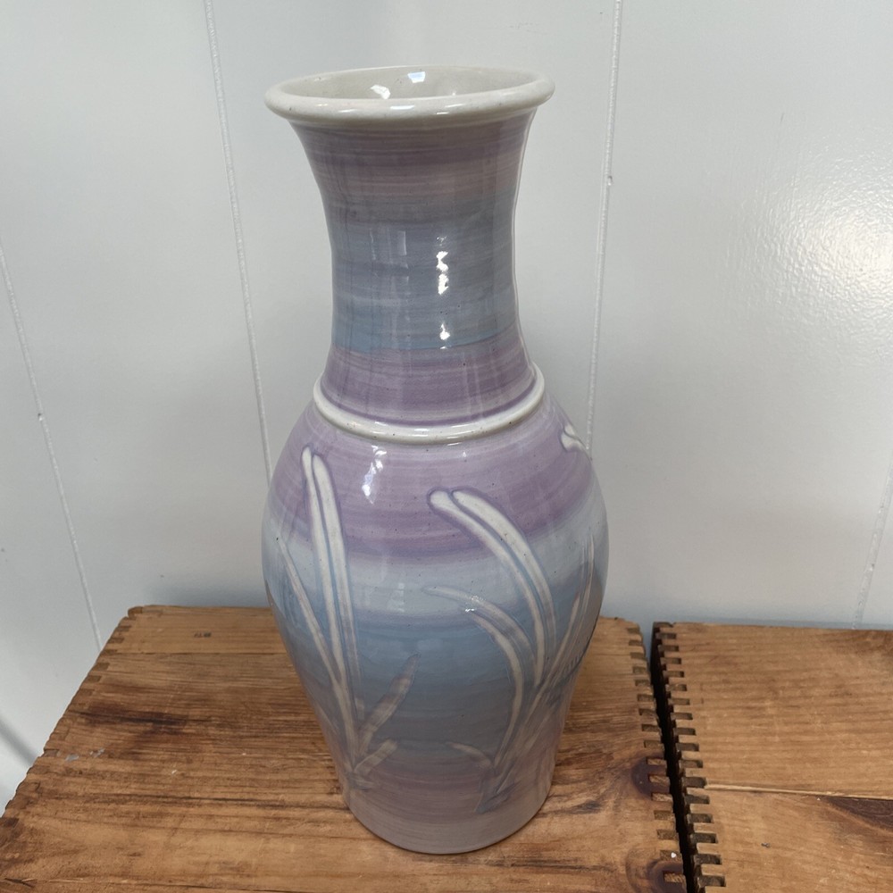 14 3/4” Signed Studio Art Vase