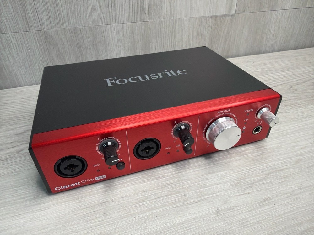 Focusrite Clarett 2 Pre USB Audio Interface (A1D030523)