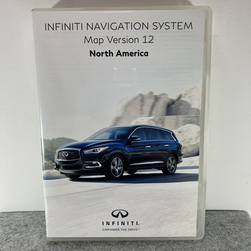 Infiniti Navigation System Map Version 12 North America 2020 Sealed