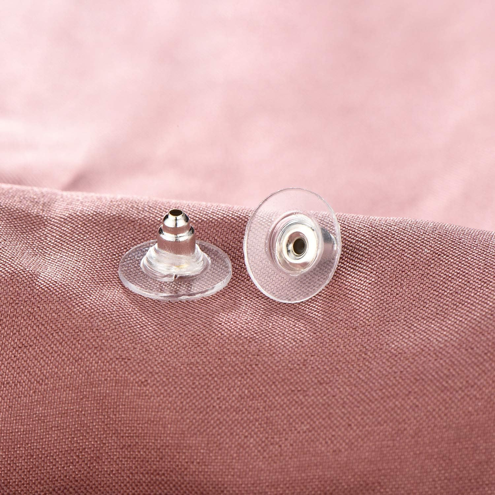 200 Pcs Earring Backs for Droopy Ears Earring Backs Replacements Earring Backs f
