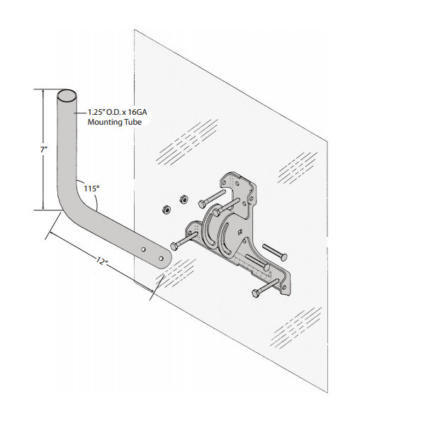 ROHN 1LG Universal One-Legged Mount - Mount Your Antenna Virtually Anywhere!