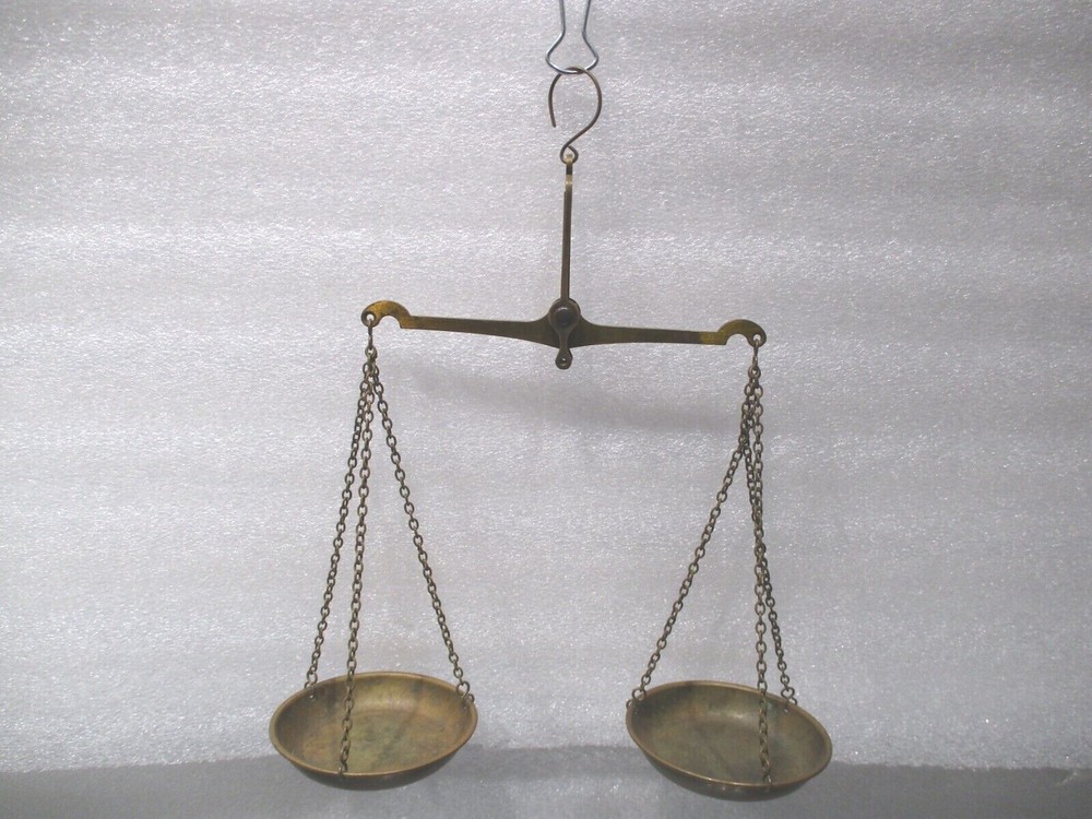 Lampert Brass Apothecary Scale Germany
