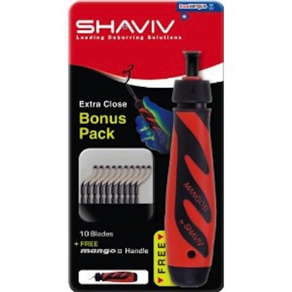 SHAVIV 29249 Bonus Pack Deburring Tool Kit 10 B10 Blades Included  See Promotion