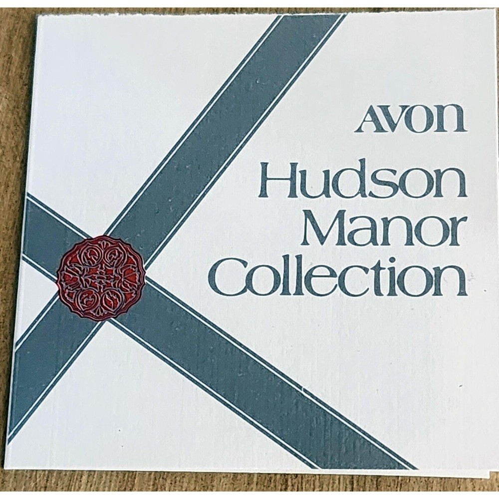 Vintage 1978 Avon Hudson Manor Coll.Silverplated Dish & Ariane Sachet NOS