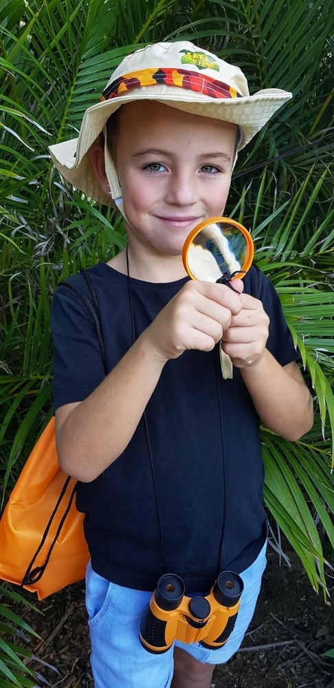 Kids Adventure Exploration Set: Binoculars, Flashlight & STEM Learning Fun