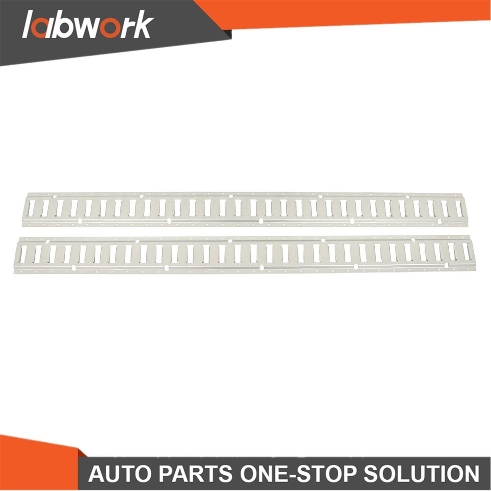 Labwork 2PC 5' E-Track Tie-Down Rail For Truck Trailer Cargo Van Utility
