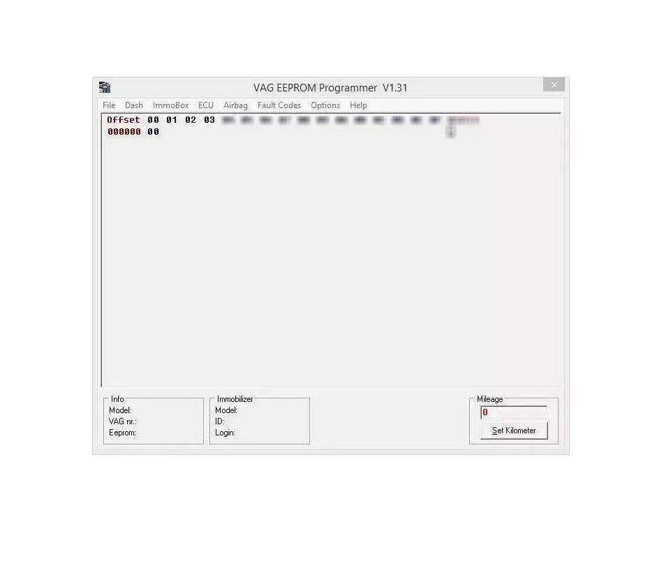 SOFTWARE EEPROM Programmer v1.31 VAG EPROM