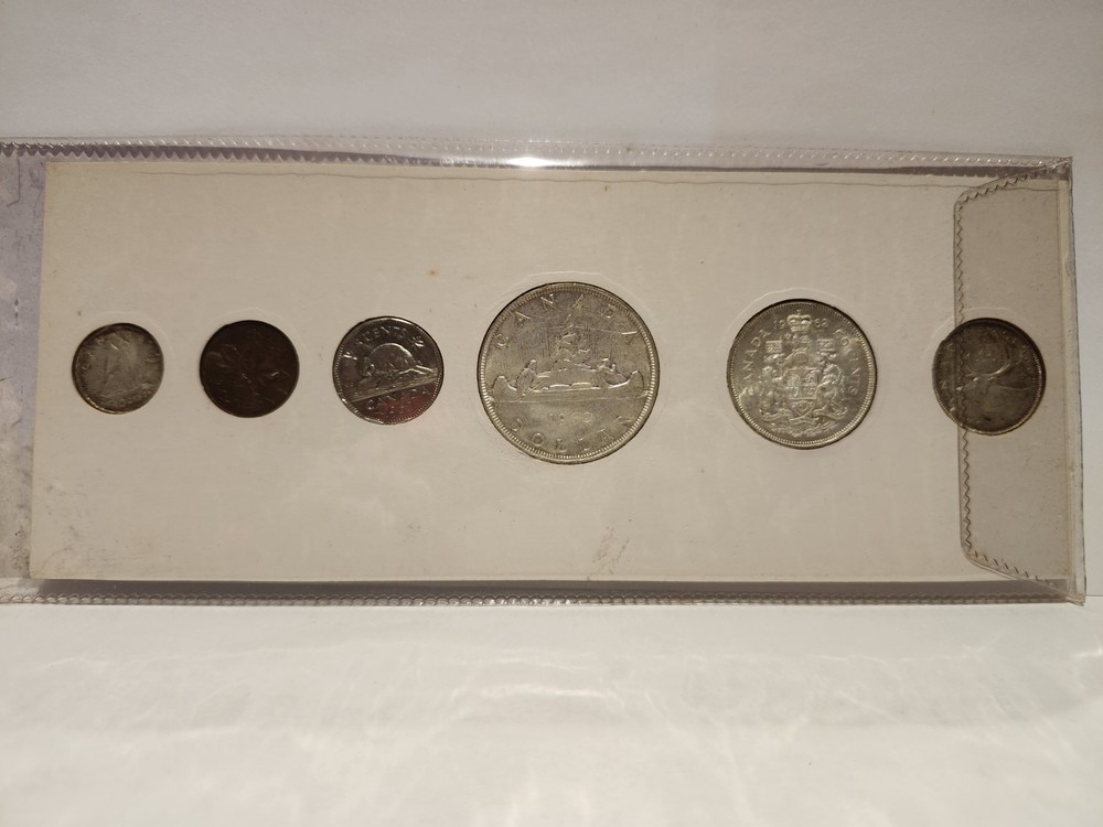 1962 CANADA SILVER COIN MINT SET
