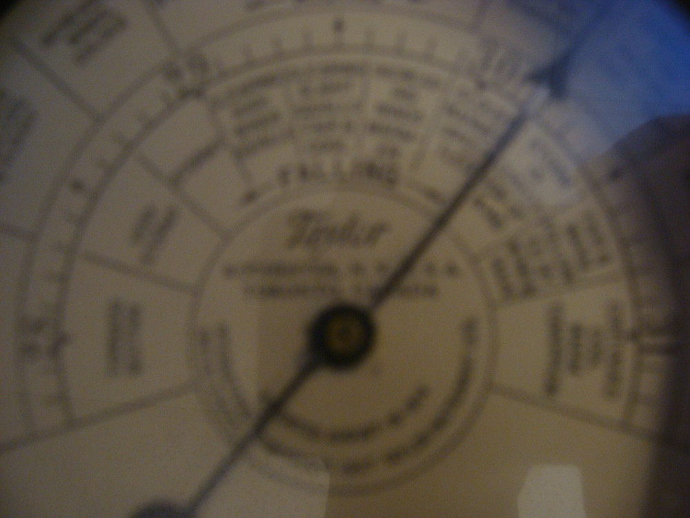 taylor stormoguide junior 1927 barometer (as is) read description