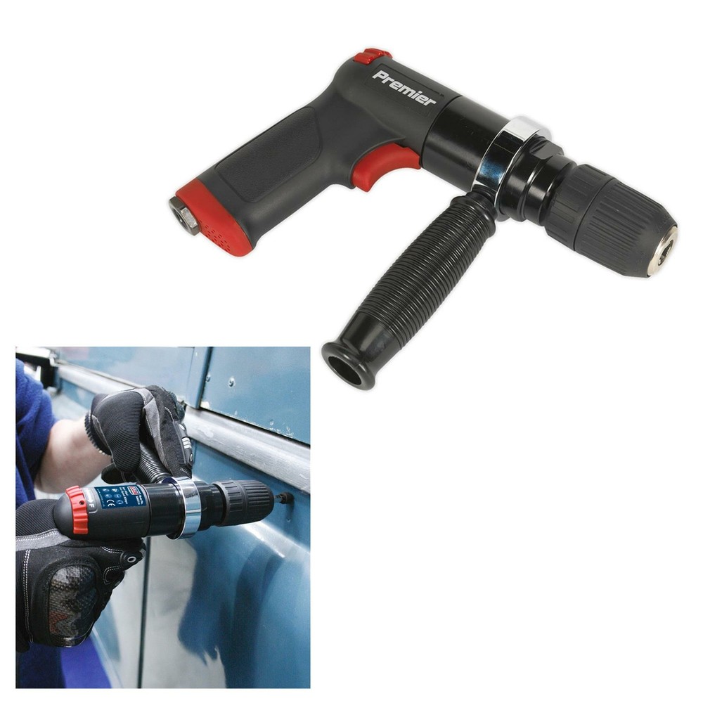 Sealey Air Drill 13mm with Keyless Chuck Composite Premier