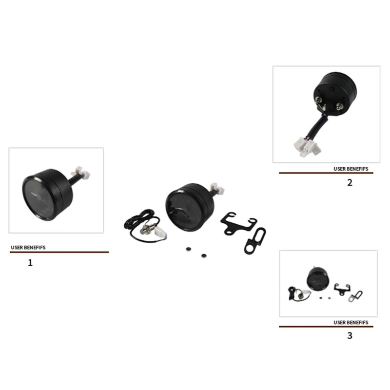Motorcycle Speedometer Digital Speedometer Tachometer