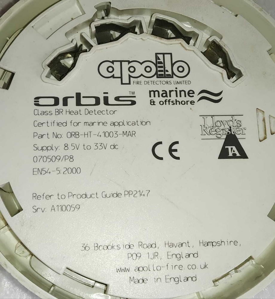 APOLLO ORB-HT-41003-MAR ORBIS CLASS BR HEAT DETECTOR