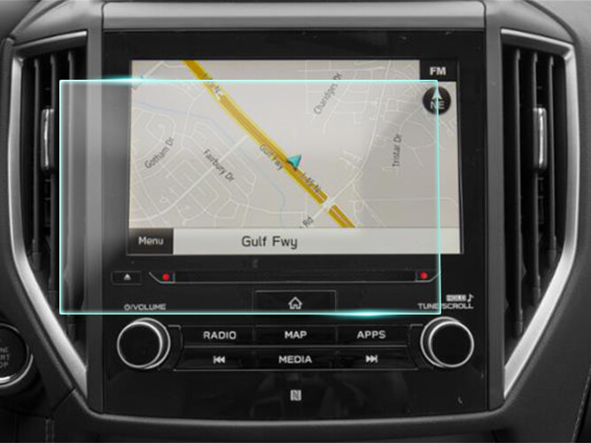 Crystal Clear Screen Protector for 2019 Subaru Impreza Vehicle Navigation