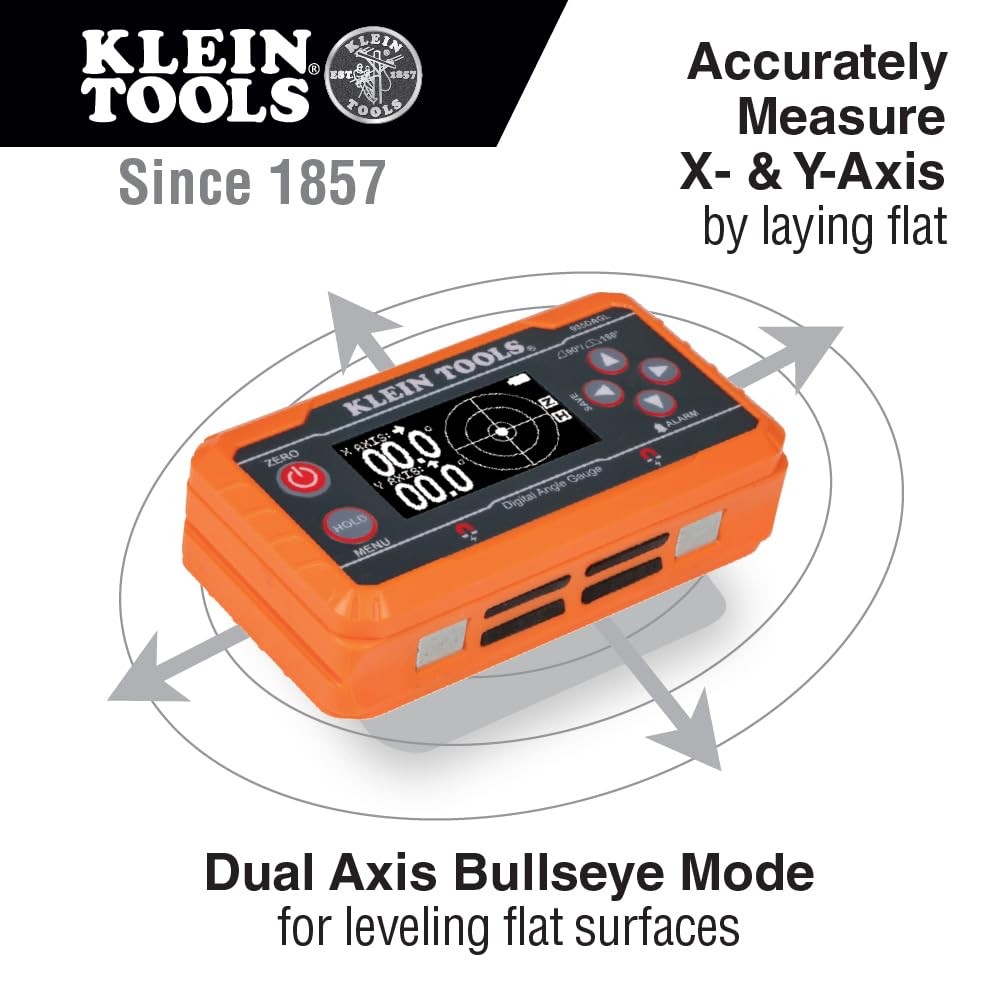 Klein Tools 935DAGL Digital Level Angle Finder with One Size, Multicolor
