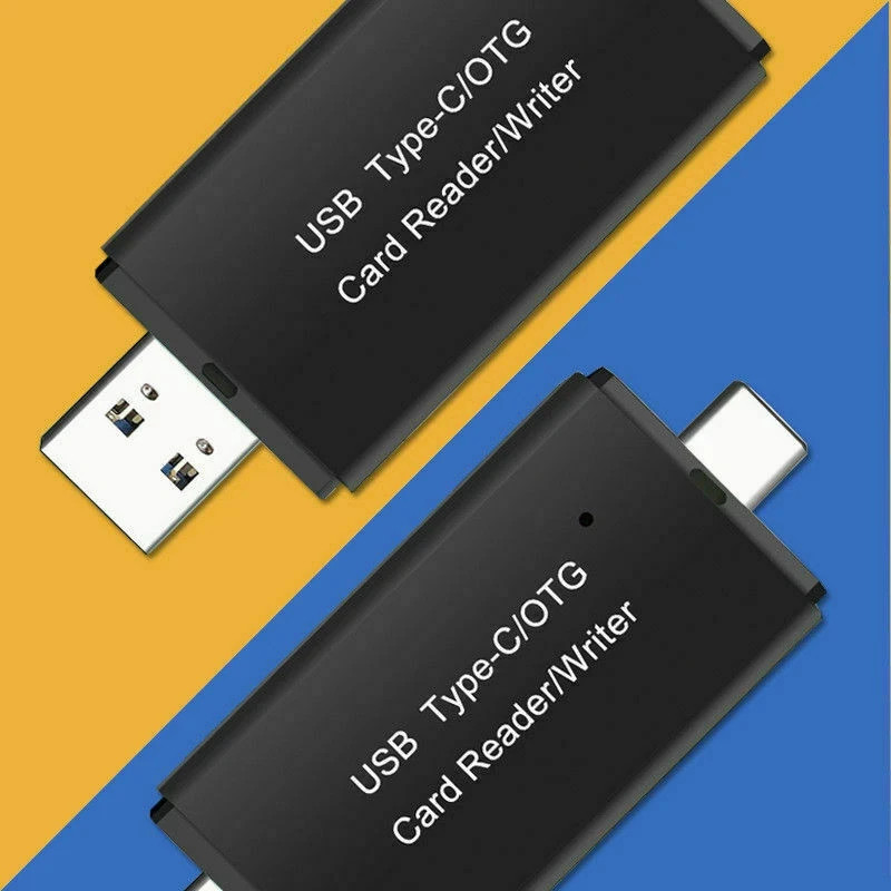 Card Reader USB 3.0 Type C Micro SD TF OTG Smart Memory Adapter Laptop Computer