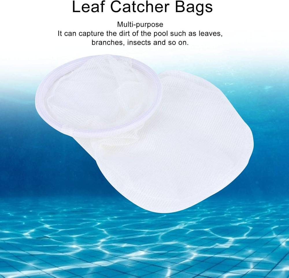 Pool Leaf Net Bag Skimmer Filter Basket Replacement Tool for Inground & Above...