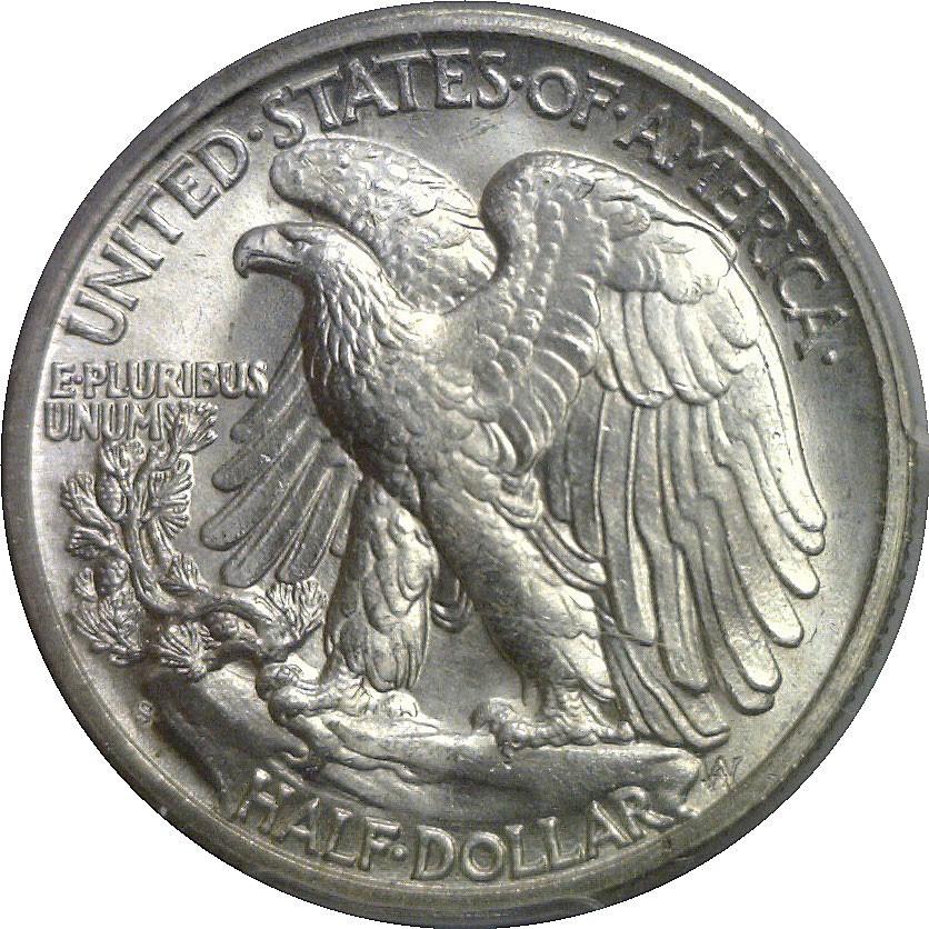 1944-S Walking Liberty Half Dollar PCGS MS-65
