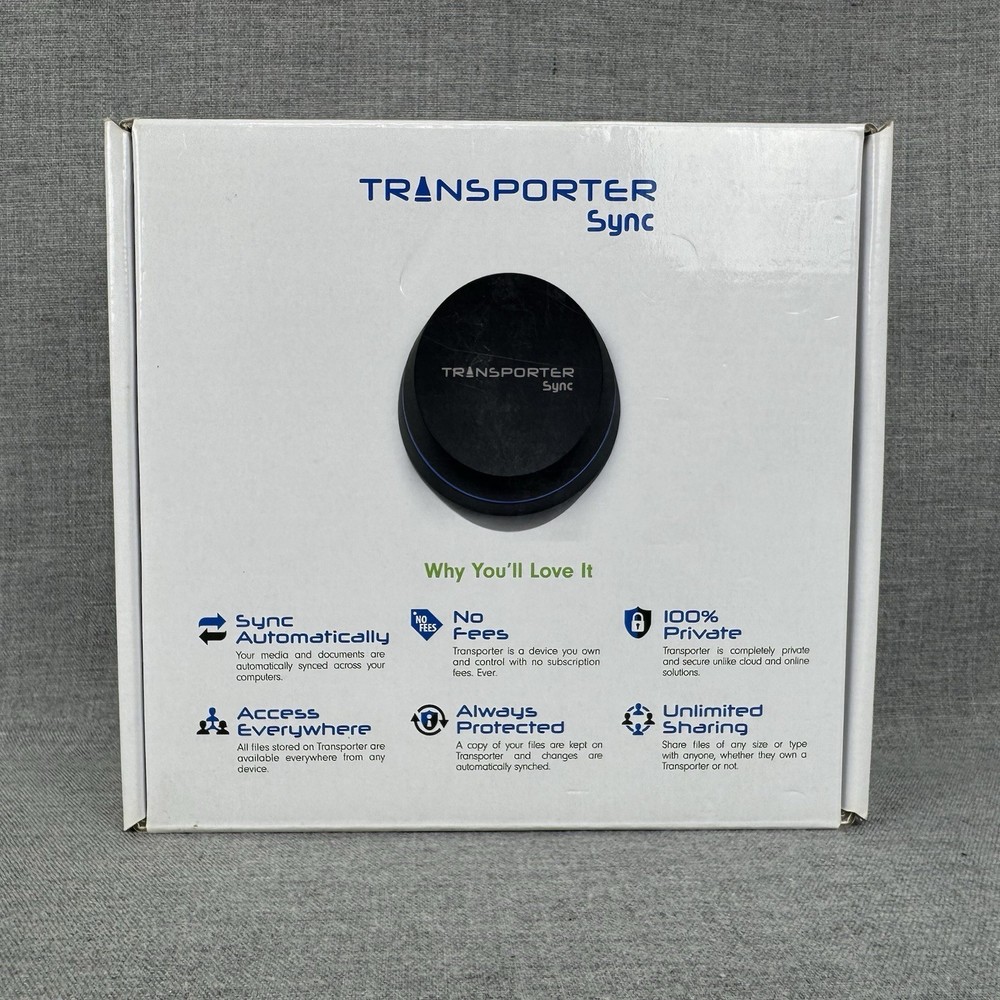 Nexsan Transporter Sync Connected Data Private Cloud New Sealed