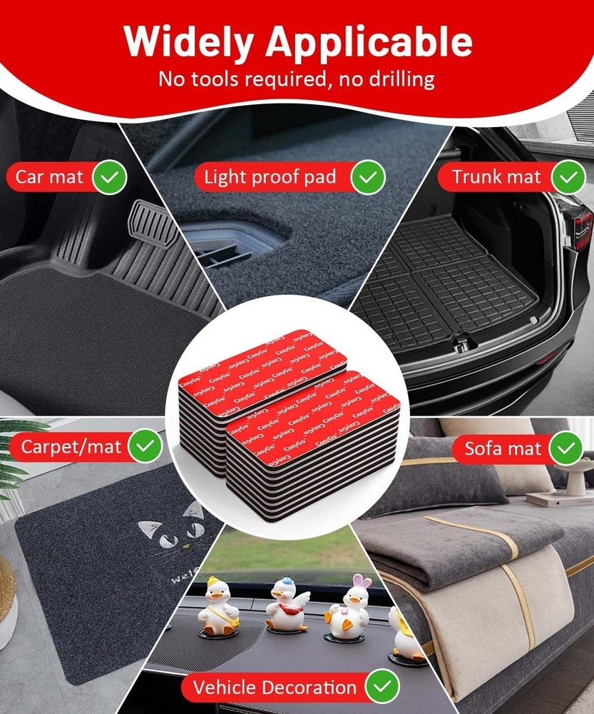 Heavy Duty Waterproof Hook and Loop Strips - Secure Grip for Every Application