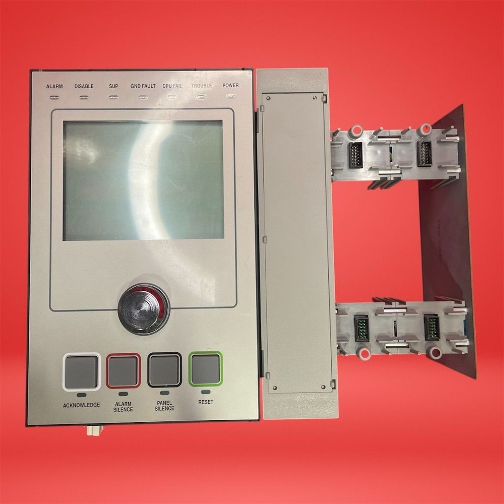 Edwards EST 4X-LCD Main User Interface Fire Alarm Panel W/ Fire Alarm S3000