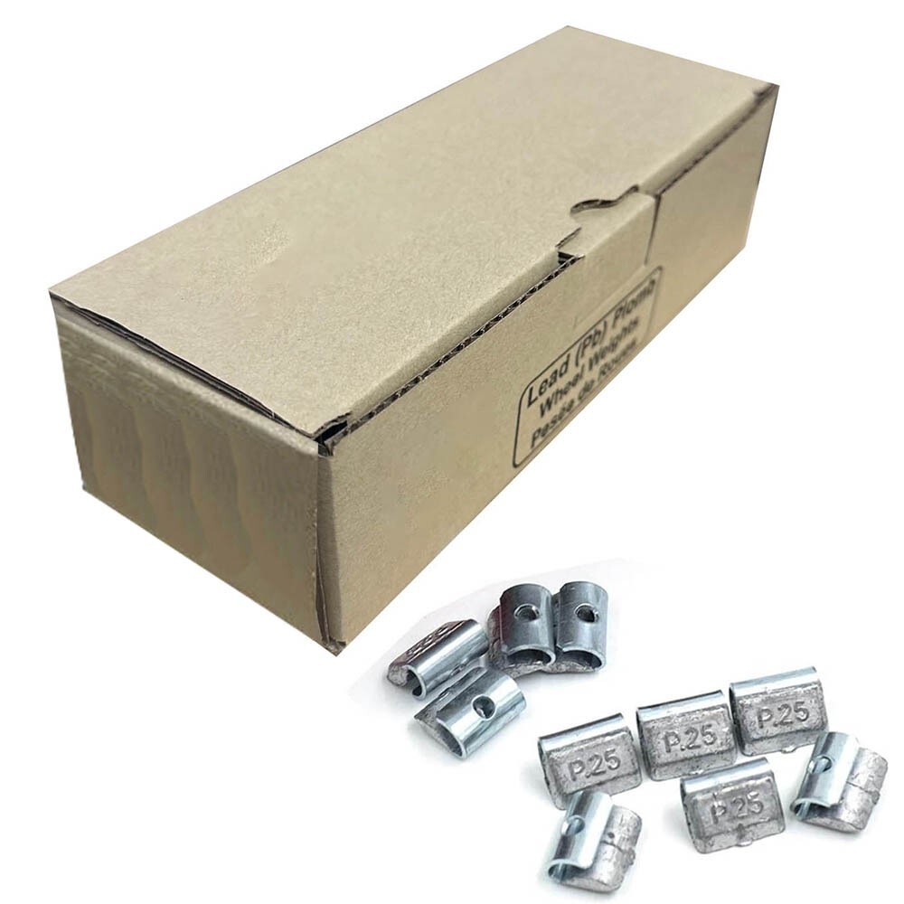 Tire Wheel Balancing Weights P Type REG Type Uncoated Lead Clip On (0.25-3.00oz)