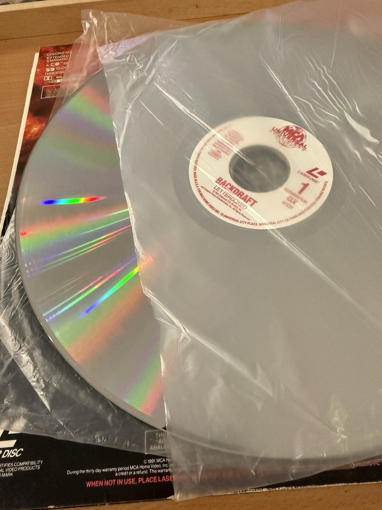Backdraft (Laserdisc CLV/CAV, 1991)