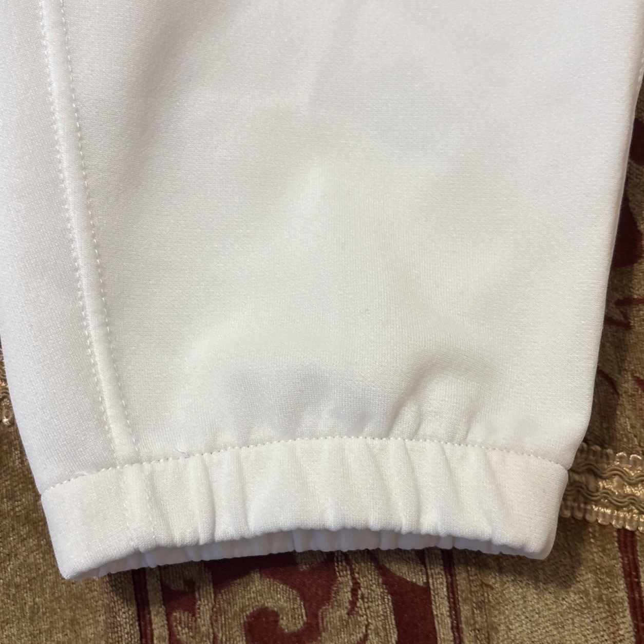 Lot Of 2 MIZUNO Mens Large 17” Inseam White Performance BASEBALL PANTS 1 Practic