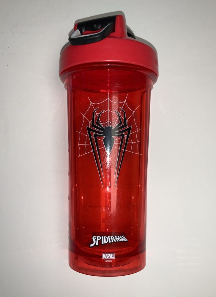 Spider-Man 22 Ounce Blender Bottle Red