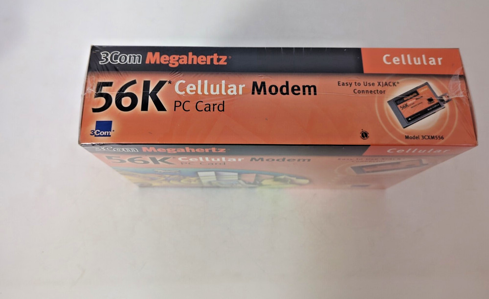 3Com Megahertz 56K Cellular Modem PC CARD 3CXM556