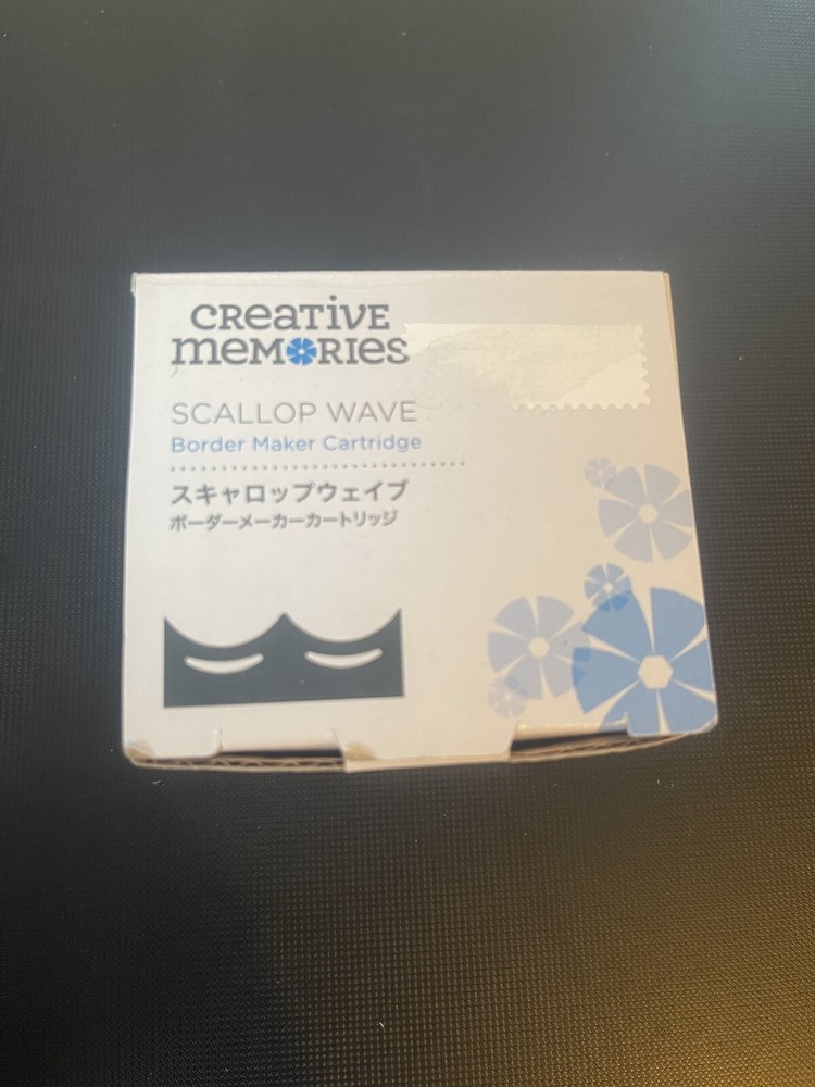 CREATIVE MEMORIES ~ Border Maker Cartridge ~ SCALLOP WAVE