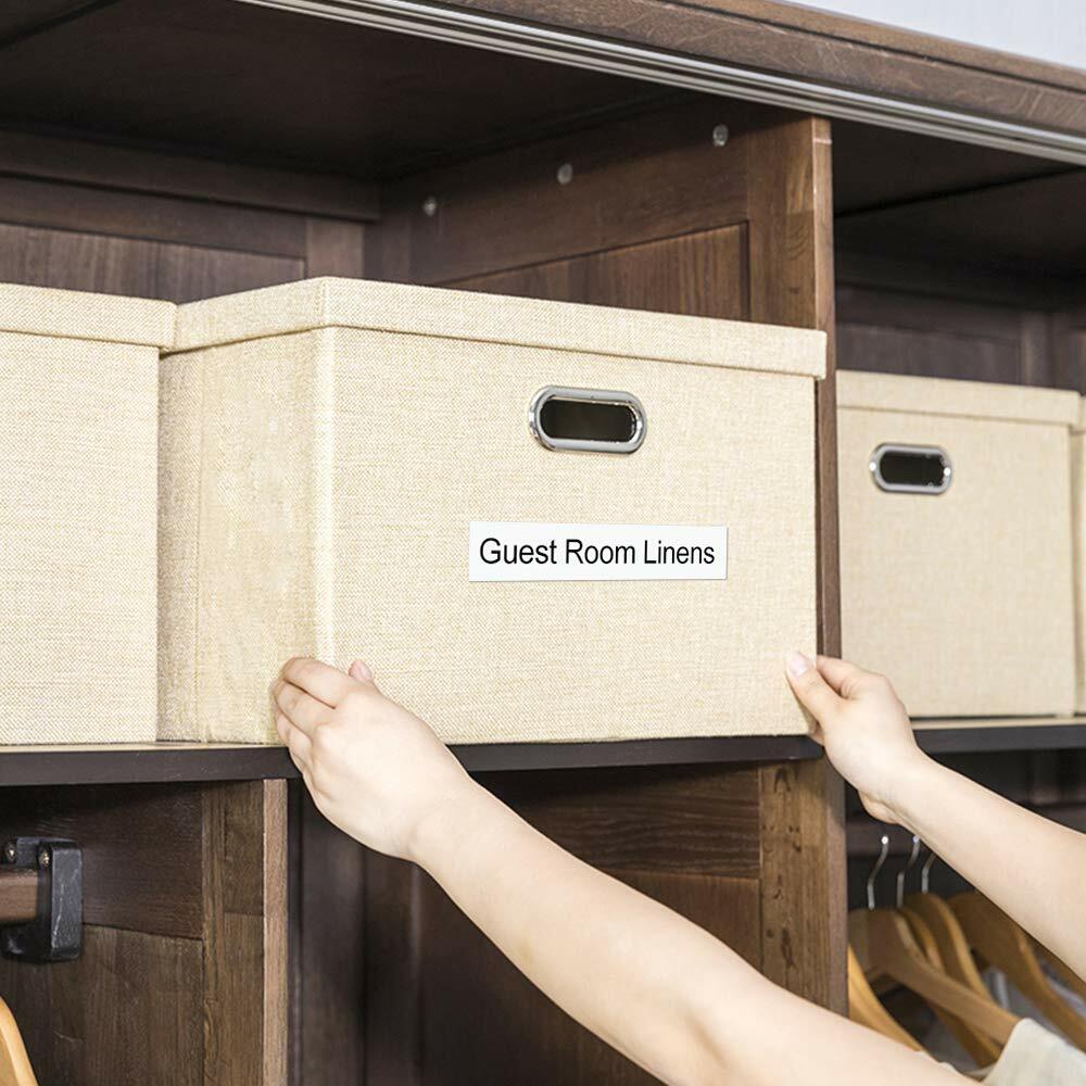 5PK Compatible DYMO LetraTag Refill 91330 White Paper Tape 12mm LT-100H 1/2